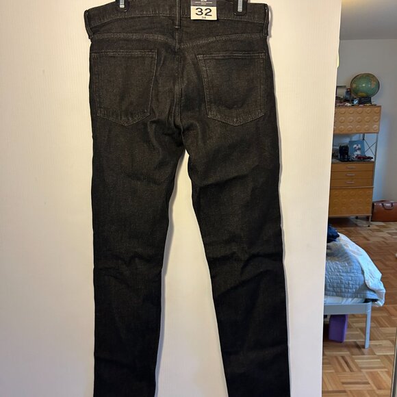 Gap denim jeans, mens, slim, dark resin rinse, new with tags, size 32/34 - Picture 4 of 4